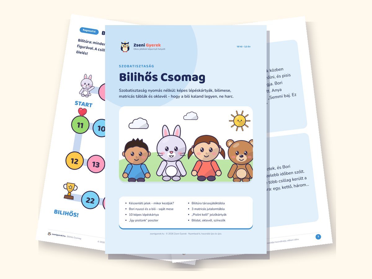 Bilihős Csomag - belelapozás