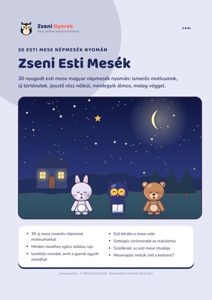 Zseni Esti Mesék - 1. oldal