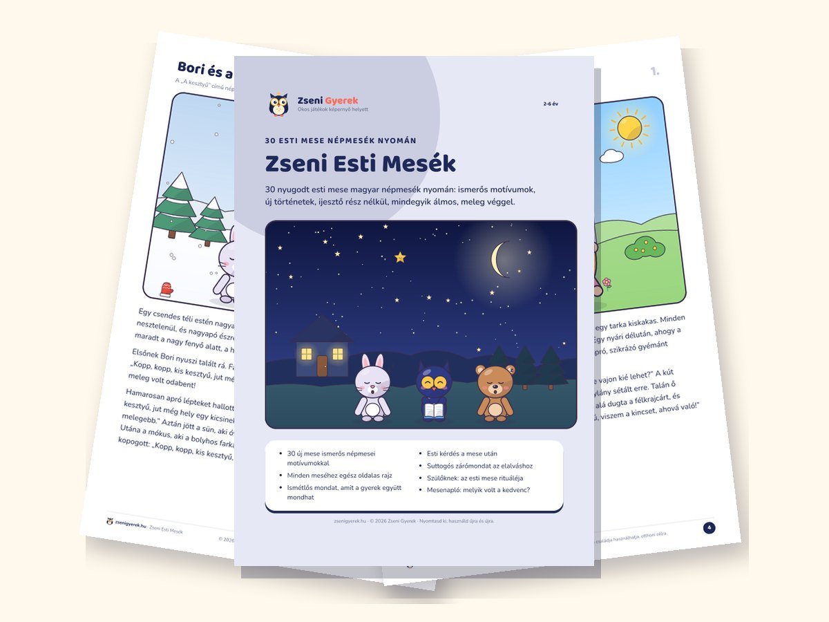 Zseni Esti Mesék - belelapozás