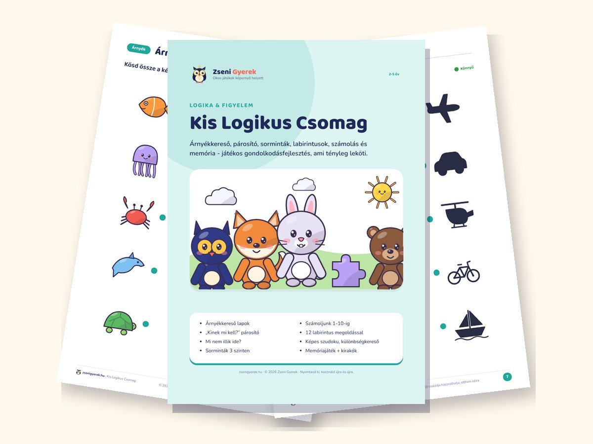 Kis Logikus Csomag - belelapozás